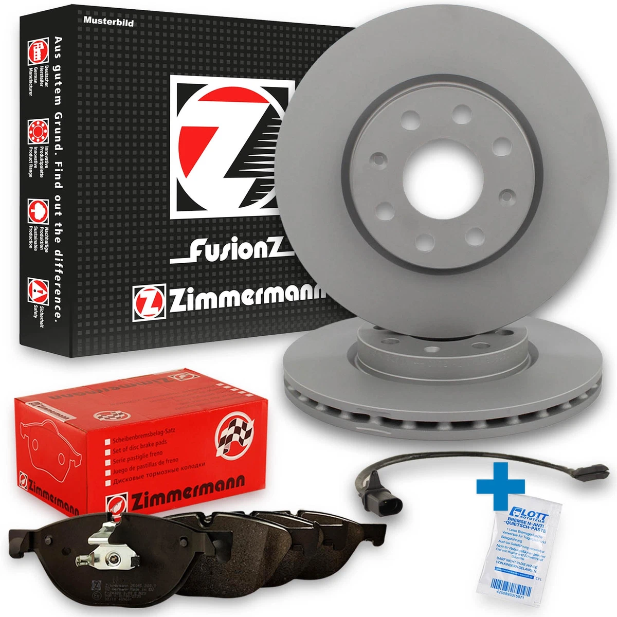 Безпечне гальмування з Zimmermann для PEUGEOT 5008 II 1.6 BlueHDi 120