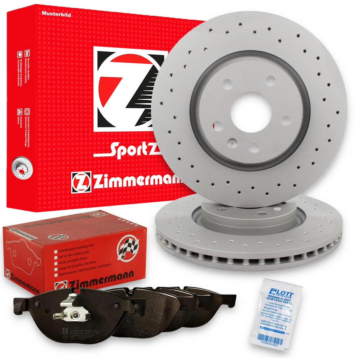 Безпечне гальмування з Zimmermann для PEUGEOT 5008 II 1.6 BlueHDi 120